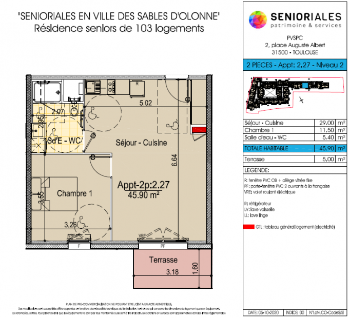 Programme neuf Appartement Les Sables d'Olonne (85100)